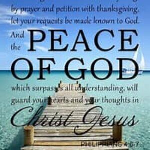 Peace of God by petition of prayer
